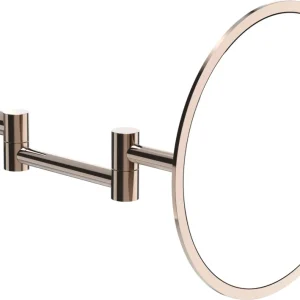 Miroir cosmétique Laufen Niara Or rose PVD Prix Réduit
